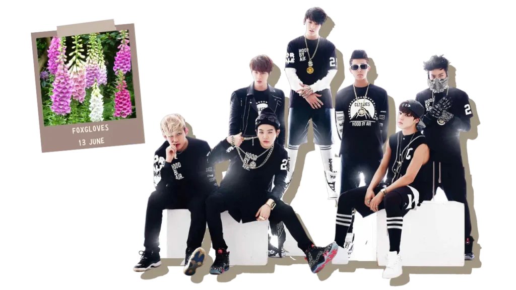 ดอกไม้ประจำวันเกิด BTS