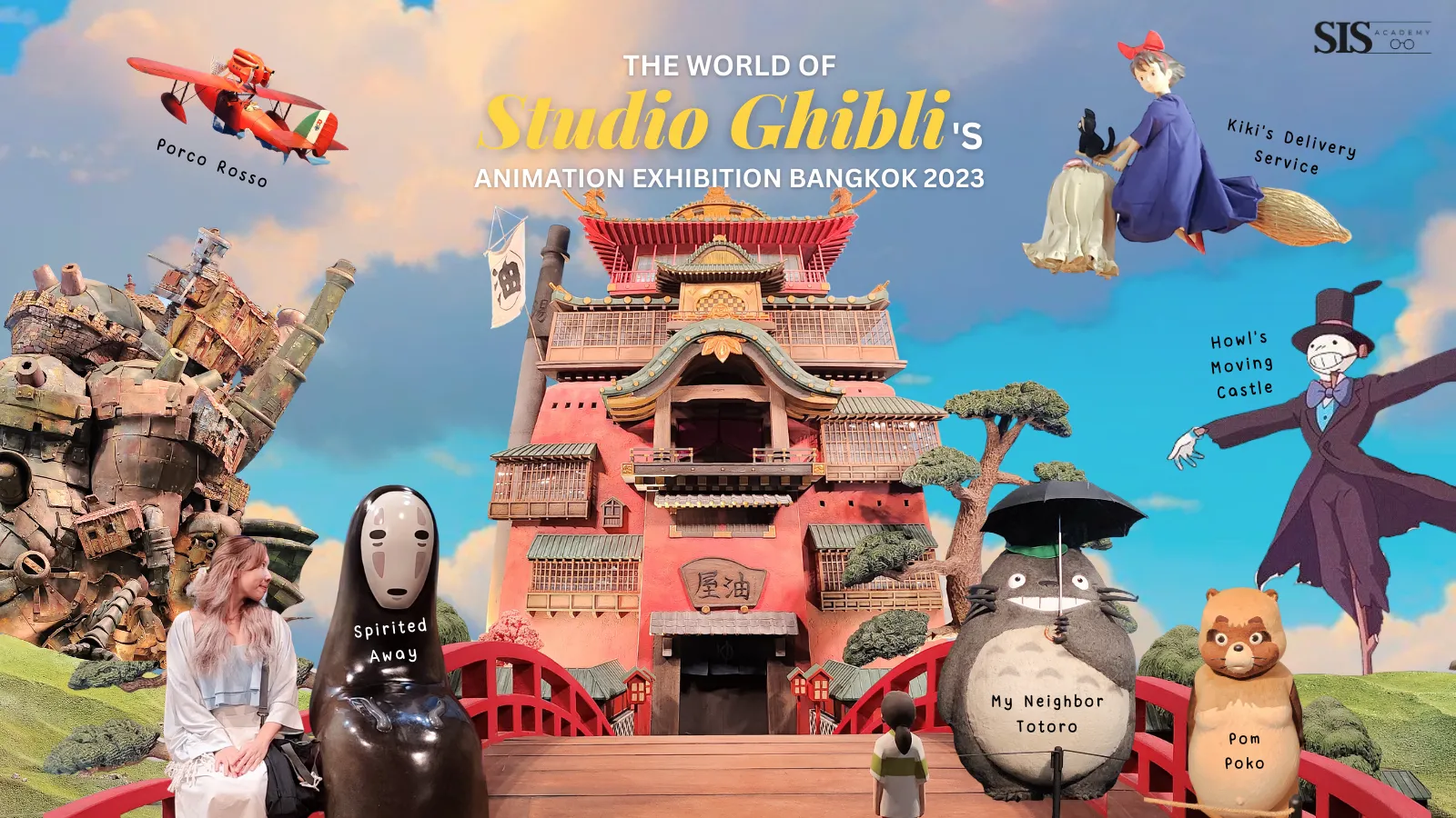 The World of Studio Ghibli's Animation Exhibition Bangkok 2023